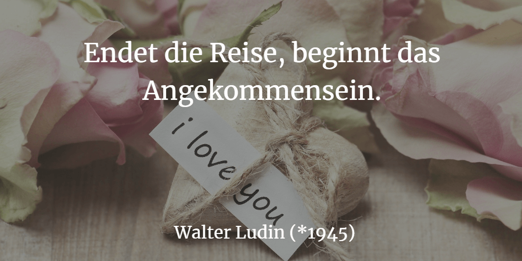 Ende der Reise und angekommen im Beziehungsglück